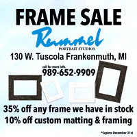 Frame Sale